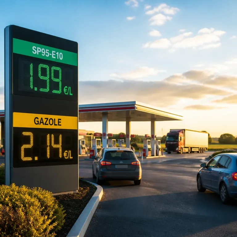 Le SP95‑E10 retombe sous 2 € mais le gazole reste à un niveau élevé pour les automobilistes