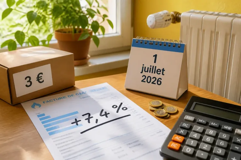 Hausse du gaz et nouvelles mesures au 1er juillet : ce que paieront les Français en 2026