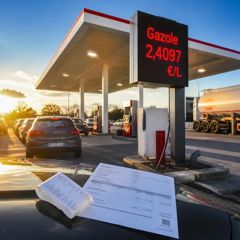 Le prix du gazole atteint un record à près de 2,41 €/L, nouvelle alerte sur la facture des ménages