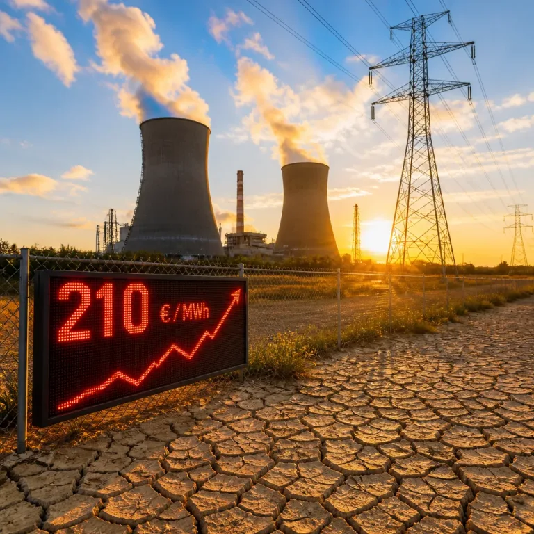 Vague de chaleur : les prix de l'électricité estivaux atteignent des niveaux hivernaux, la filière nucléaire contrainte