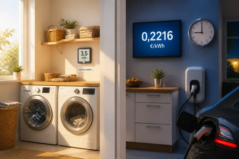 Prix de l'électricité le 6 juillet : creux à 0,0416 €/kWh, pic à 0,2216 €/kWh