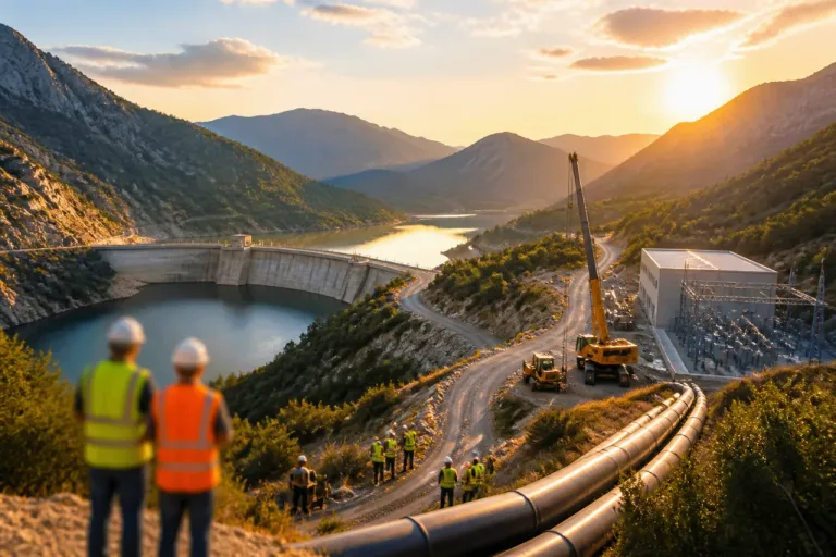 EDF lance la conversion hydroélectrique de Sampolo en STEP pour renforcer la résilience de la Corse