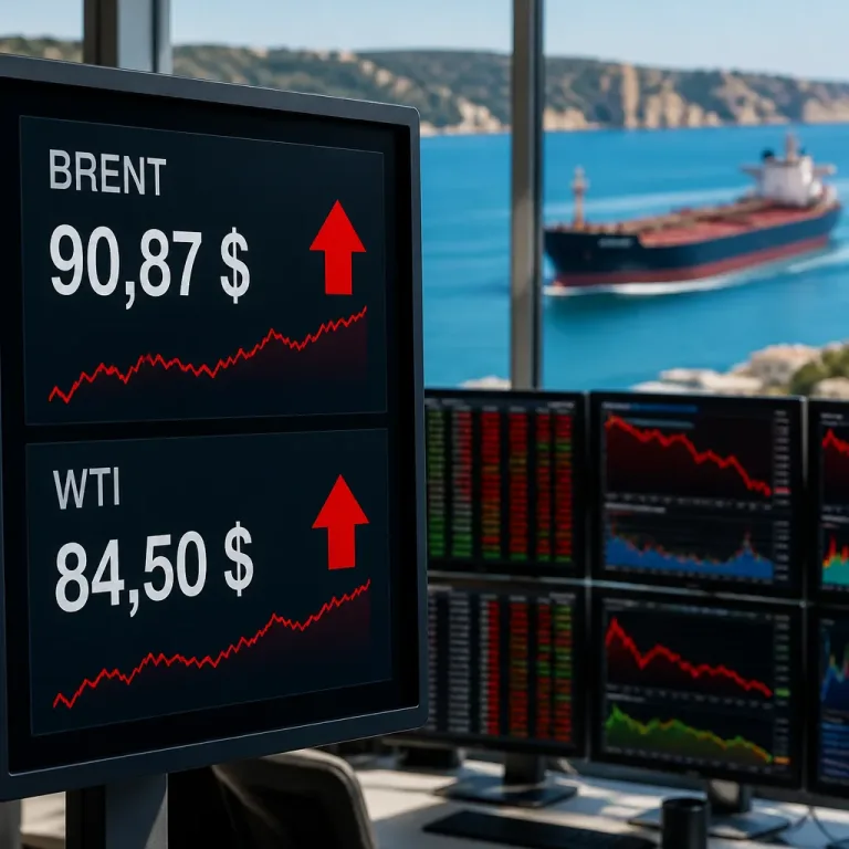 Le pétrole grimpe après de nouvelles tensions au Moyen‑Orient, impact sur marchés et taux
