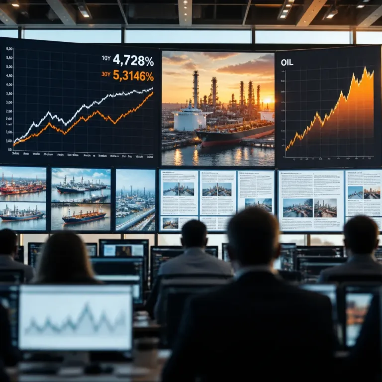 Tensions États-Unis–Iran : le pétrole monte, les taux souverains repartent à la hausse
