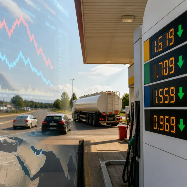Le pétrole chute de plus de 5% après une accalmie au Moyen‑Orient, conséquence pour les marchés et la France