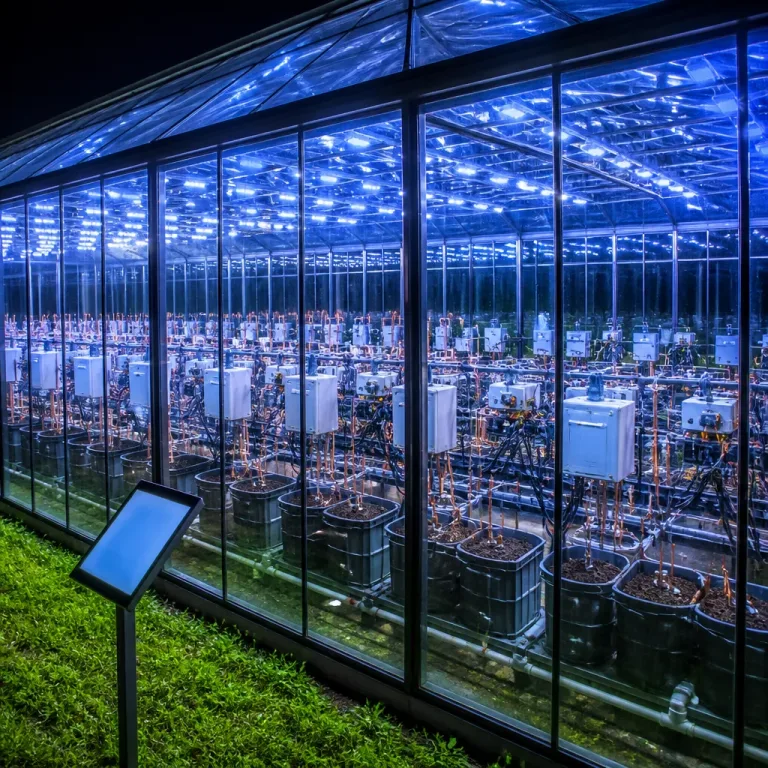 Une serre japonaise produit de l’électricité avec de la terre et du compost, piste pour la résilience
