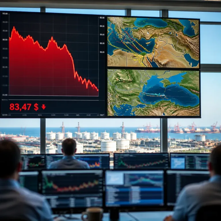 Le pétrole plonge après un apaisement au Moyen-Orient, le Brent repasse sous 85 $