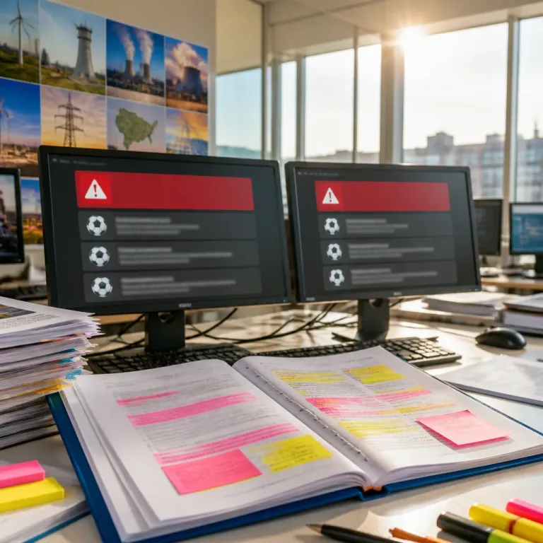 Alerte de desk : aucune actualité « Énergie » exploitable dans le flux reçu