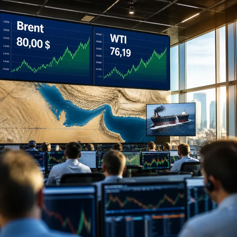 Le Brent repasse sous 80 $ après des annonces d’un accord pour rouvrir le détroit d’Ormuz