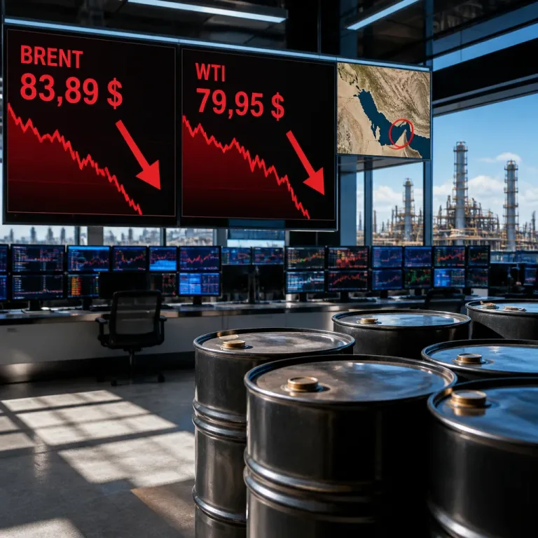 Le pétrole plonge après l'annonce américaine d'une reprise des contacts avec l'Iran