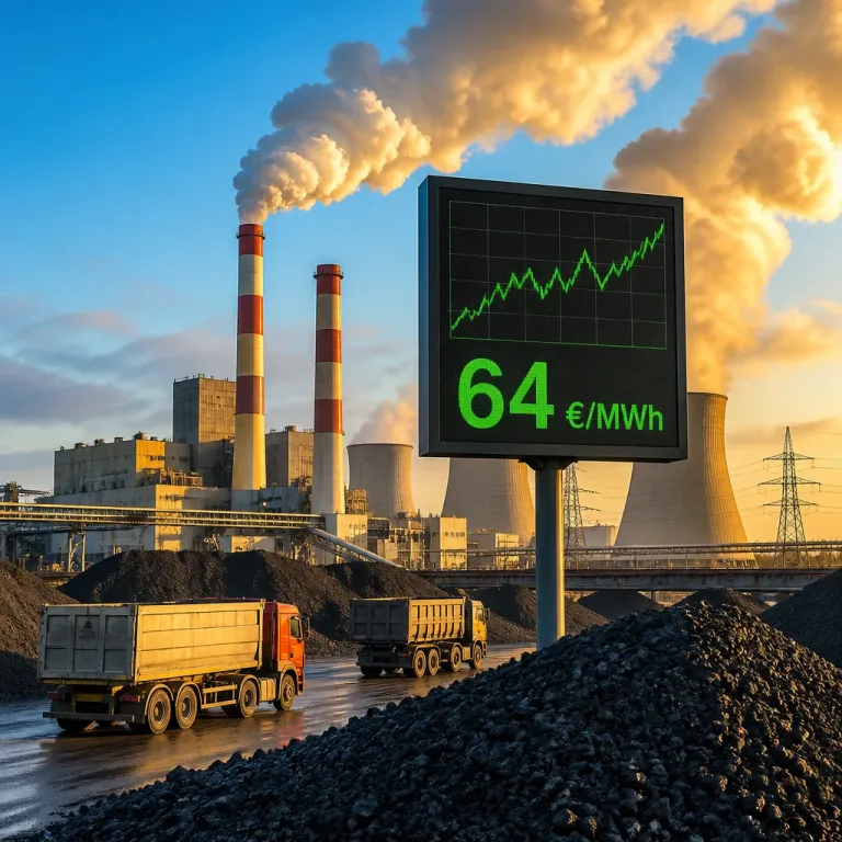 La hausse du prix du gaz rend de nouveau rentables les centrales à charbon en Europe