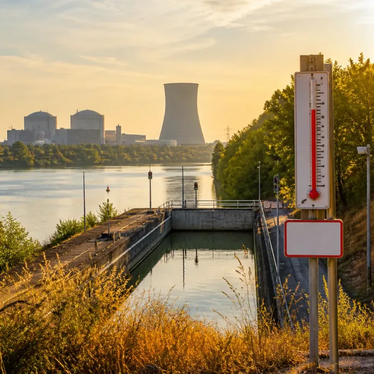 Golfech à l'arrêt pour la troisième fois cet été, la chaleur contraint le parc nucléaire