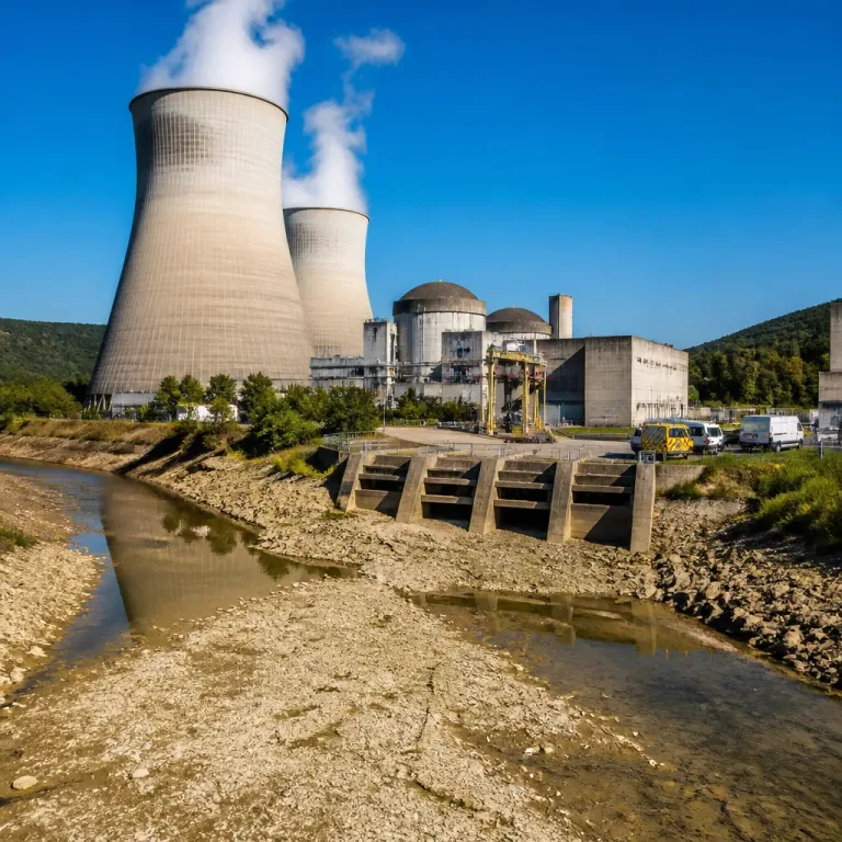 Trois réacteurs arrêtés par EDF : la sécheresse des rivières pèse sur la production nucléaire