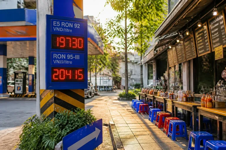 Vietnam: l’essence recule nettement, les prix à Hanoï résistent