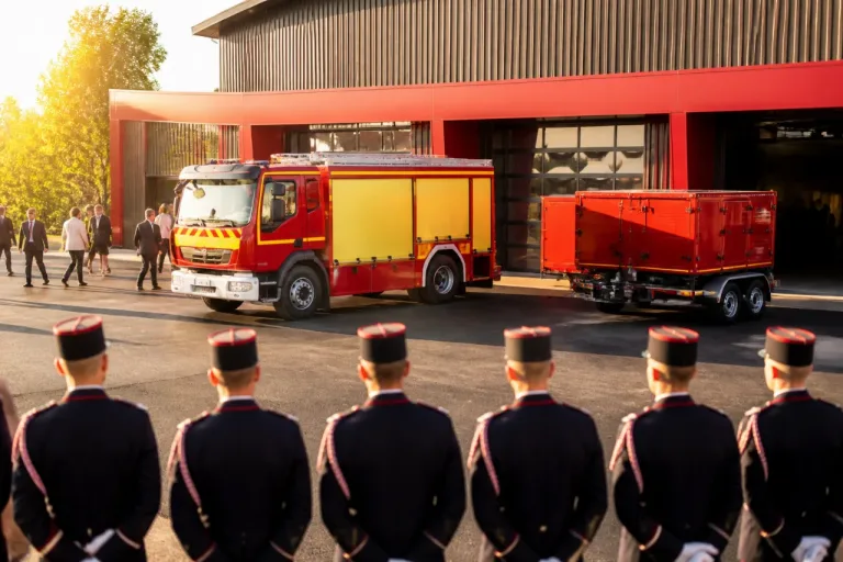 EDF et le SDIS renforcent la sécurité locale : six sapeurs‑pompiers affectés au centre des Pieux