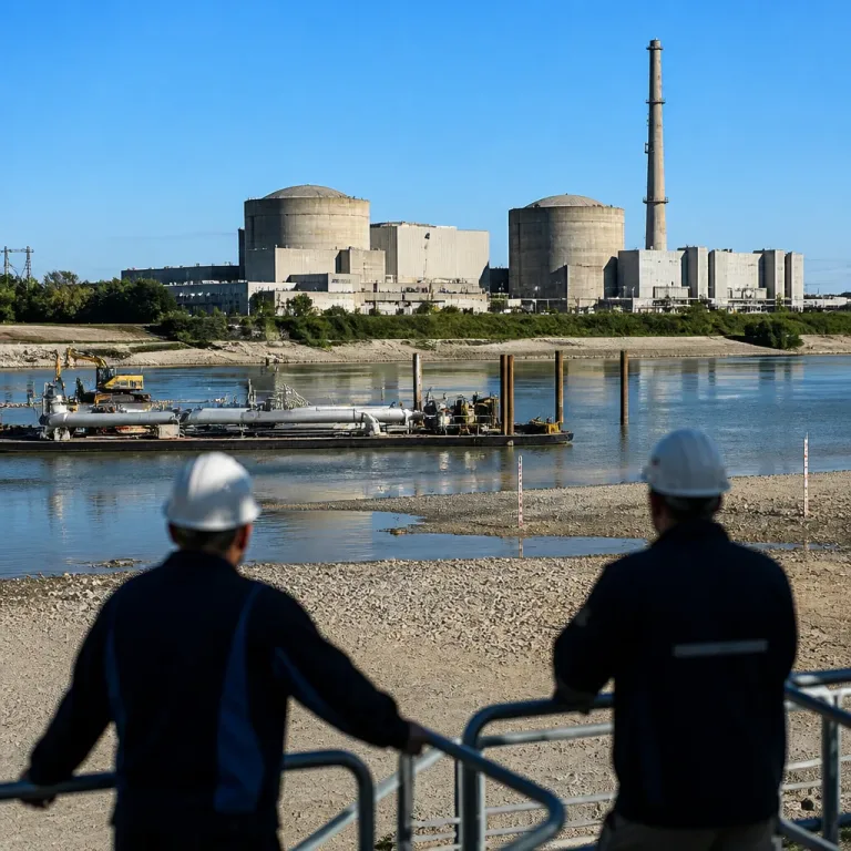 Sécheresse : la seule centrale nucléaire roumaine à l'arrêt, alerte sur l'approvisionnement électrique européen