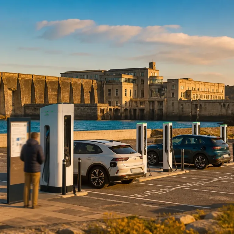 Six bornes de recharge ouvertes près de l’usine marémotrice de la Rance : un pas concret pour la mobilité électrique