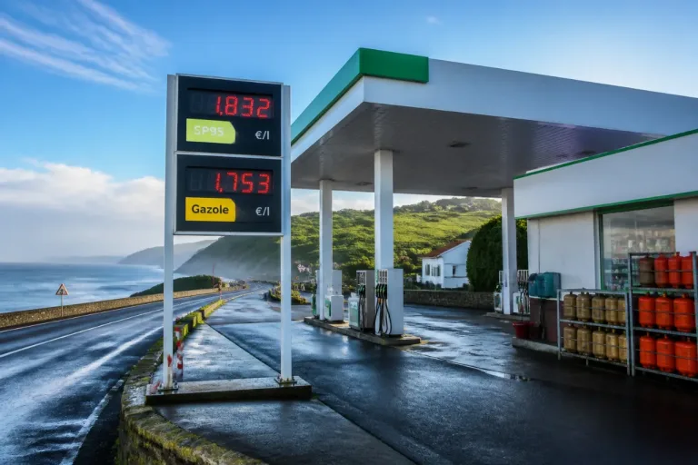 Baisse des prix des carburants aux Açores en juillet : le diesel recule nettement