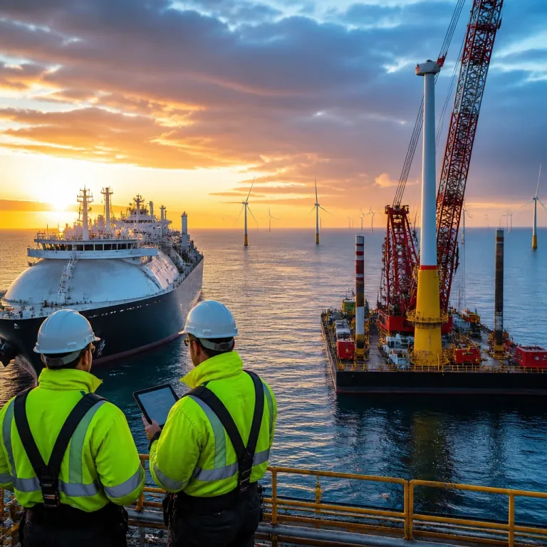 EDF et KKR discutent d'un compromis gaz/éolien offshore aux États-Unis, un pari stratégique pour la filière française