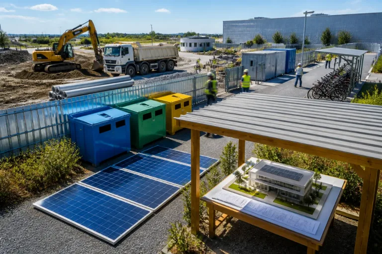 Un « Village des syndicats » à Écouflant : mutualiser eau, déchets et énergie pour optimiser 7,1 M€