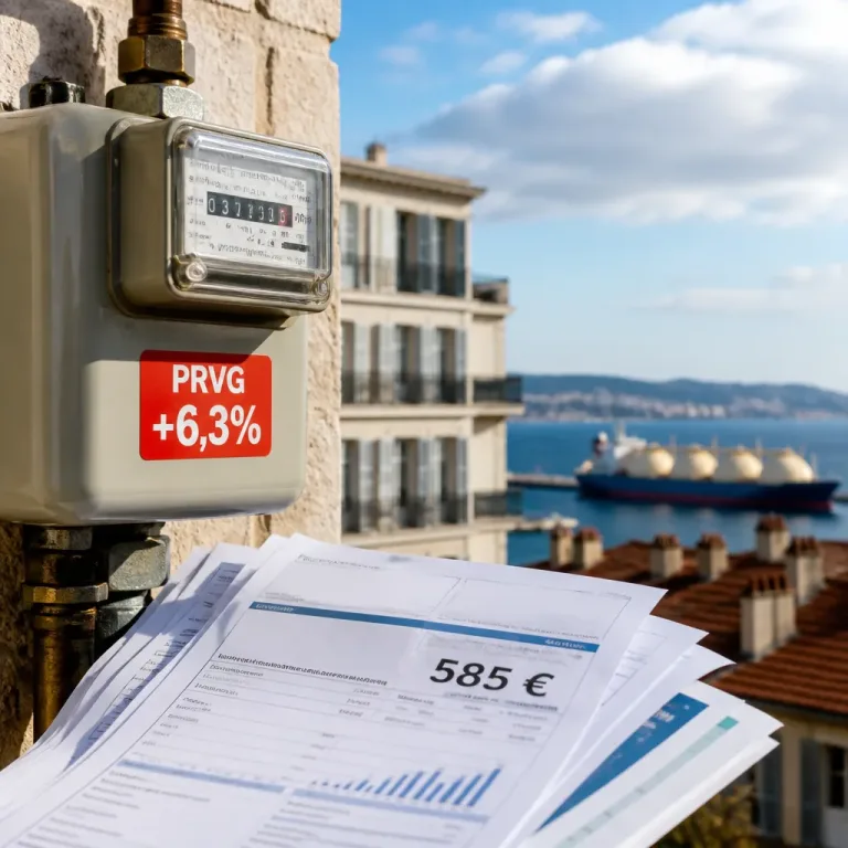 Hausse du gaz : +6,3% en octobre et +585 € sur la facture annuelle pour un foyer chauffé au gaz