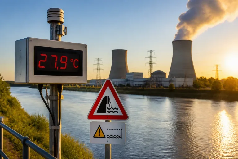 Golfech reconnectée au réseau après l’arrêt canicule: la contrainte des 28°C rappelée