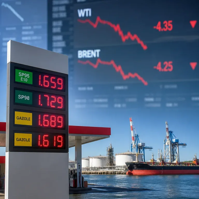 Les cours du pétrole chutent de plus de 5% après la suspension temporaire des frappes USA-Iran