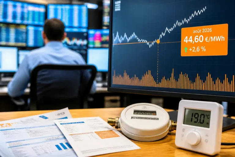 Le prix du gaz remonte : 44,60 €/MWh pour août, quel impact sur les factures françaises ?