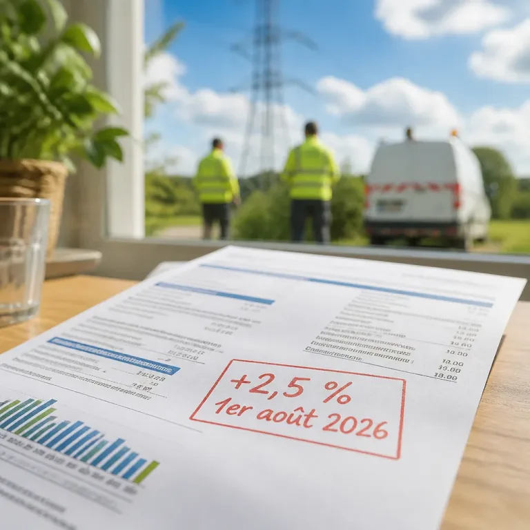 Tarif réglementé : +2,5% sur l'électricité dès le 1er août pour financer réseau et production