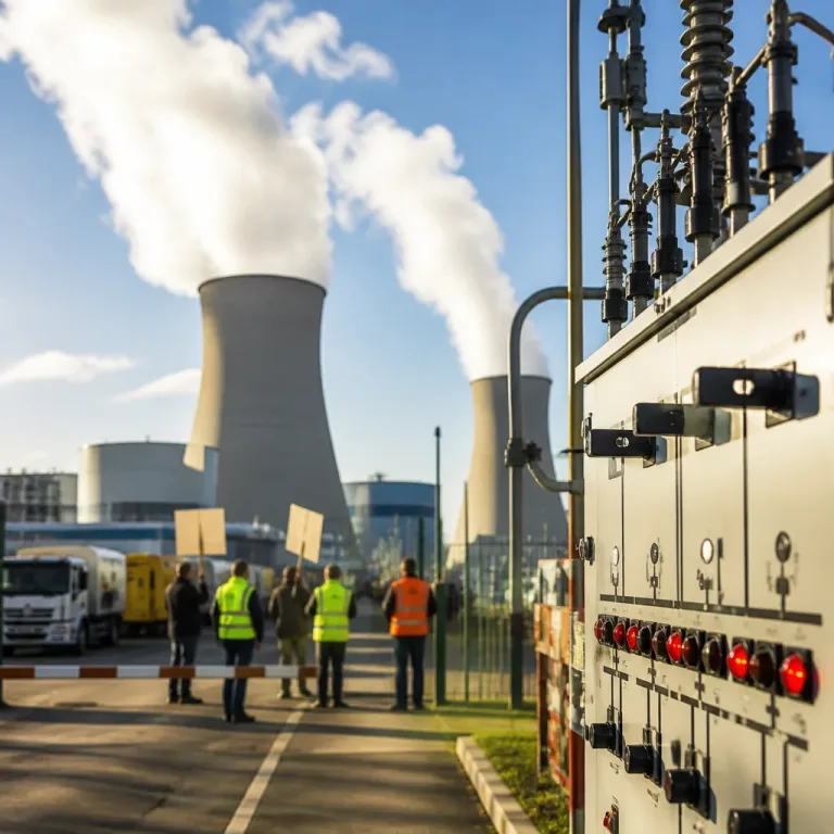 Grève dans l'énergie : 7,9 GW retirés et une menace sur l'approvisionnement alors que le tarif agent cristallise le conflit