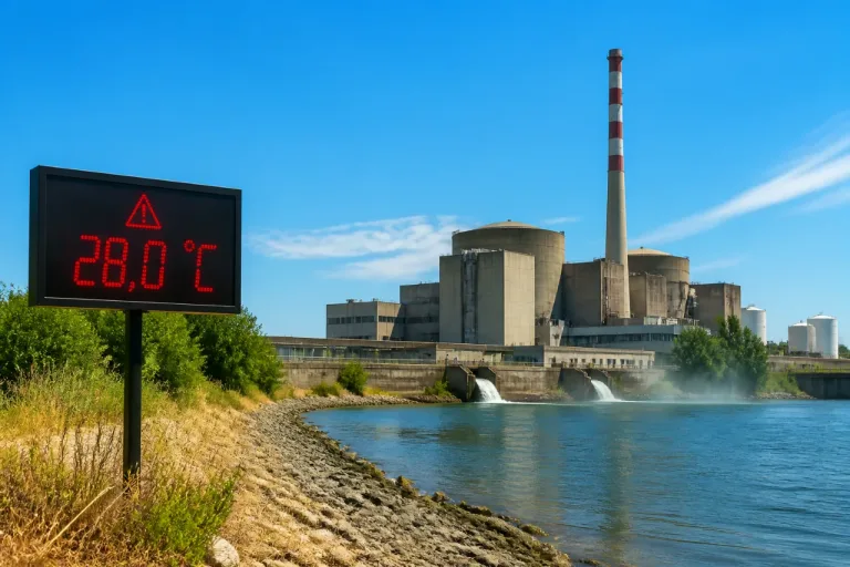Un réacteur de Golfech interrompu : la Garonne frôle la limite réglementaire de 28°C