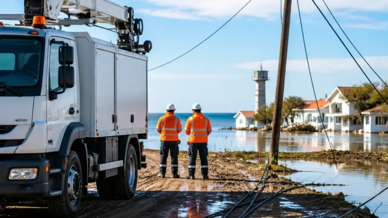 Environ 2 500 foyers privés d'électricité en Haute‑Corse après de violents orages
