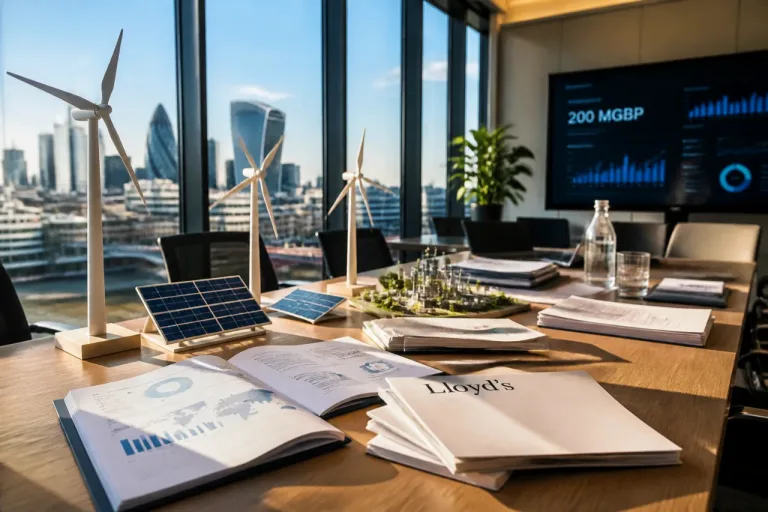 Aviva et Axis lancent un consortium Lloyd's de 200 MGBP pour soutenir les renouvelables au Royaume‑Uni
