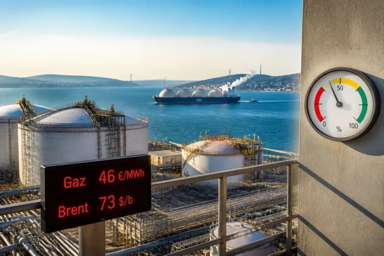 Attaque près du détroit d'Ormuz : hausse des prix du gaz et du pétrole, inquiétudes sur les stocks européens