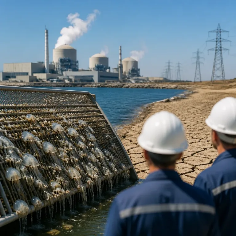 Le parc nucléaire français atteint 20,4% d'indisponibilité, frappé par la sécheresse et une invasion de méduses