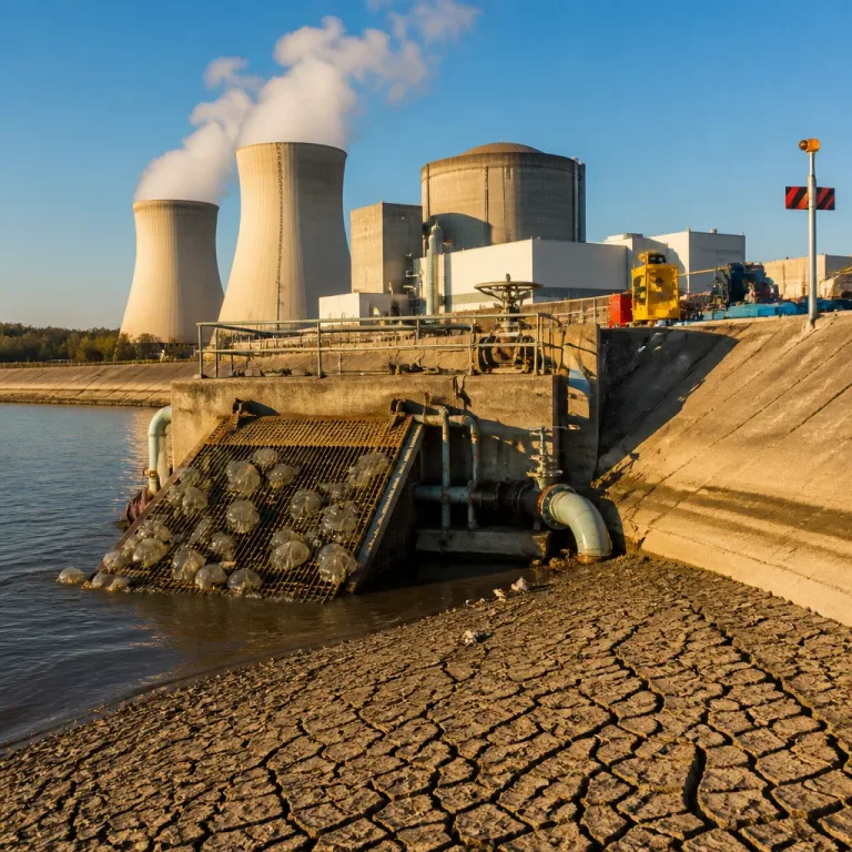 Le parc nucléaire français atteint un record d’indisponibilité « environnementale » à 20,4 %