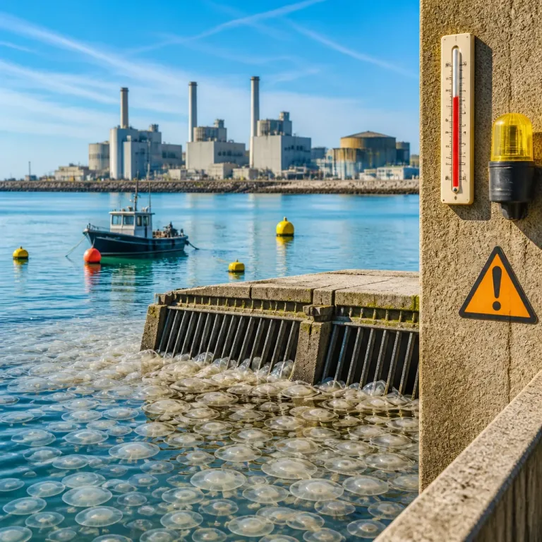 Le parc nucléaire atteint 20,4 % d’indisponibilité environnementale, perturbé par canicule et méduses