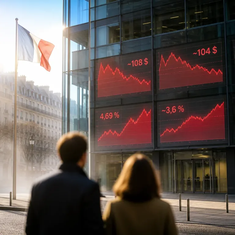 Pétrole en hausse et taux au plus haut : les marchés mettent la France sous pression