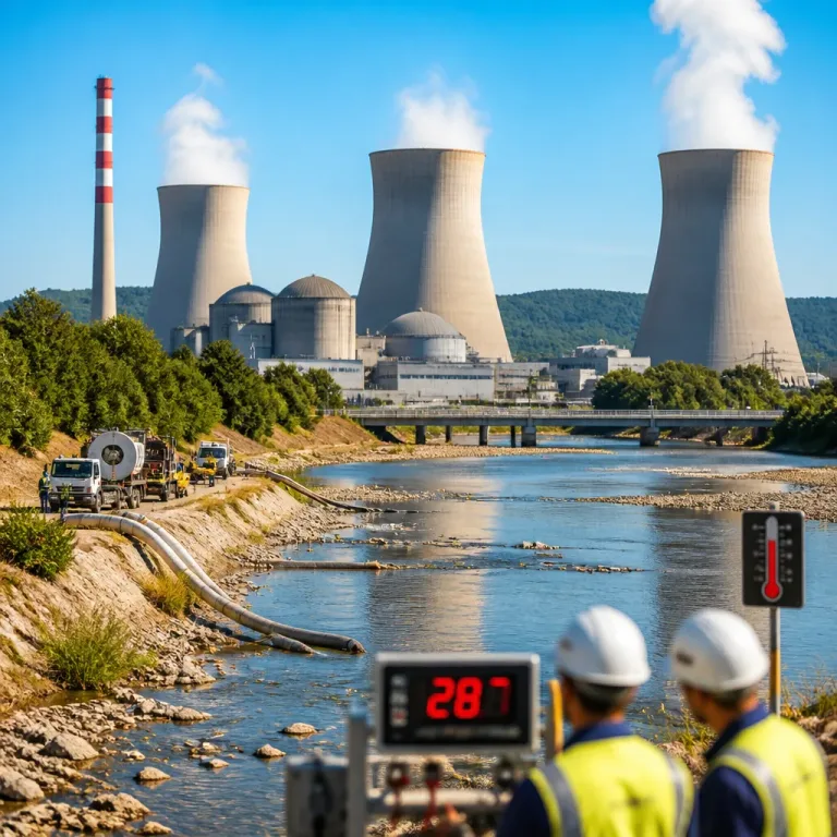 Canicule : le refroidissement des centrales nucléaires devient un enjeu majeur pour l'été et la facture électrique