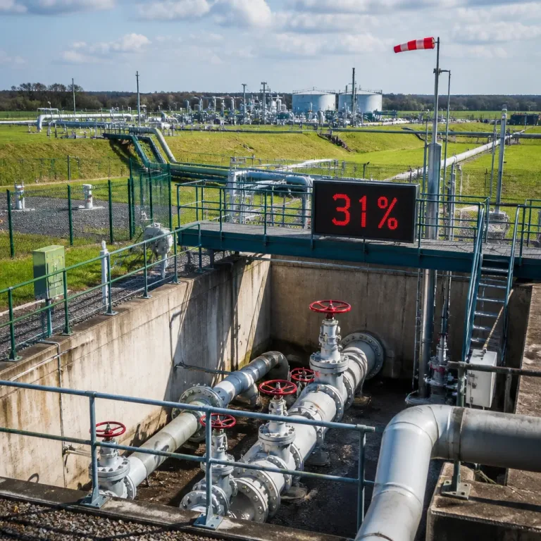 Les stocks de gaz belges plafonnent à 31% : un retard qui pèse sur la préparation hivernale européenne