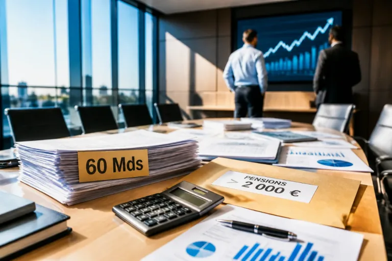 Le Medef propose de transférer 60 milliards de cotisations et d'alourdir la CSG des pensions élevées