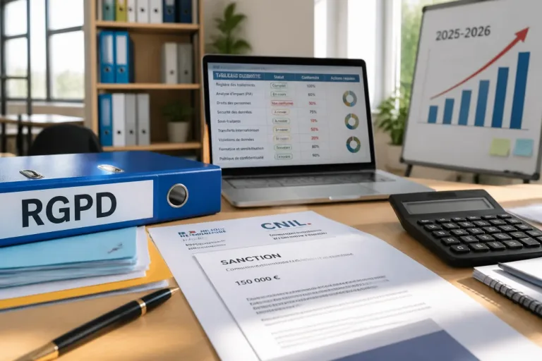CNIL: 487 M€ d’amendes en 2025, et les PME basculent au premier plan des sanctions