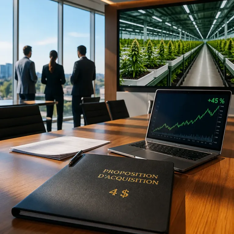 Curaleaf propose 4 $ par action et une prise de contrôle premium d'Aurora Cannabis