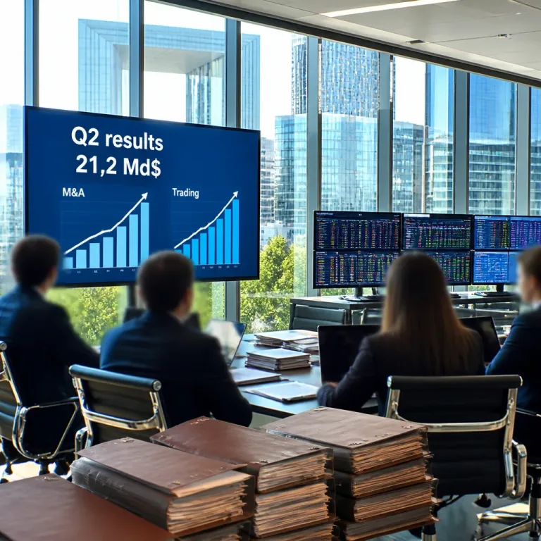 JPMorgan enregistre un bénéfice record au 2ᵉ trimestre porté par le M&A et le trading