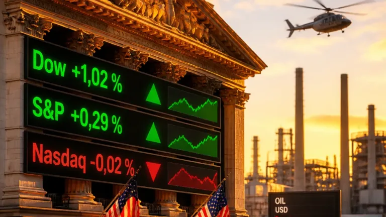 Wall Street termine en hausse, rotation vers les valeurs industrielles et détente du pétrole