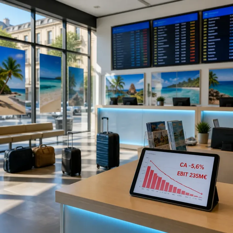 TUI revoit ses repères financiers : le chiffre d’affaires suspendu face à la volatilité des réservations