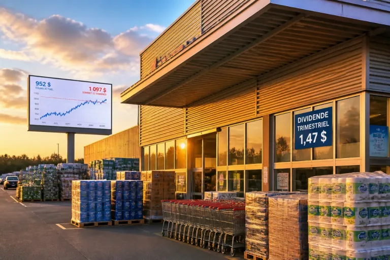 Costco relève son dividende : résultats solides mais l’action reste en retrait de son pic