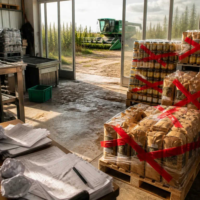 Interdiction des aliments au CBD : 1 200 producteurs français touchés, pertes de revenus massives