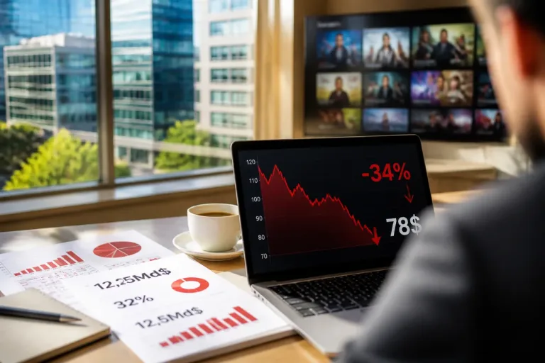 Netflix perd près d’un tiers de sa valeur malgré des résultats opérationnels en hausse