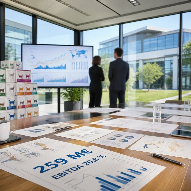 Vetoquinol retrouve la croissance au S1 : chiffre d'affaires à 259 M€ et marge en progression